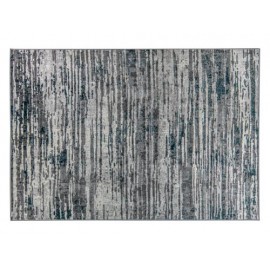 Tapete Decorativo Erzin Gris/Azul