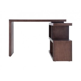 Escritorio Zen De Madera Color Oak Dark Brown
