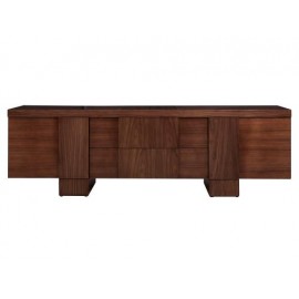 Mueble Para Tv Akumal De Madera Nogal