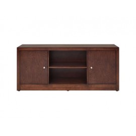 Mueble Para Tv Goff De Madera Okume De Color Café